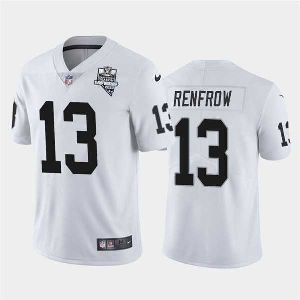 Nike Raiders 13 Hunter Renfrow White 2020 Inaugural Season Vapor Untouchable Limited Jersey Dzhi,We sell and wholesale Nike Raiders 13 Hunter Renfrow White 2020 Inaugural Season Vapor Untouchable Limited Jersey Dzhi on line form chian!